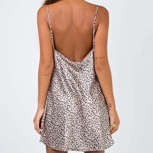 NWT Princess Polly Leopard Betta Vandore Mini Dress 
Size 10 - Picture 2 of 12